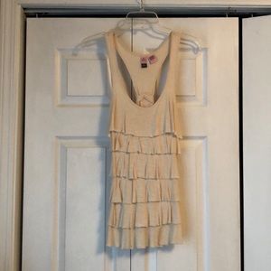 Cream Tank Top